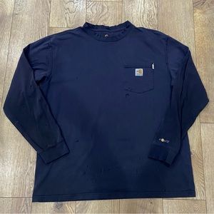 Carhartt Flame Resistant Distressed Longsleeve